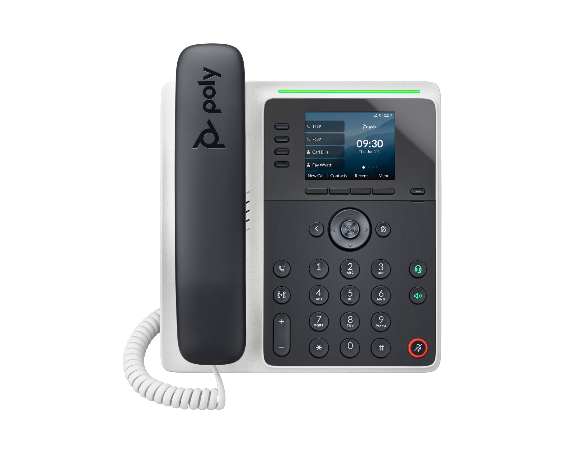 HP Poly Telefone IP Poly Edge E220 com PoE — imagem 1