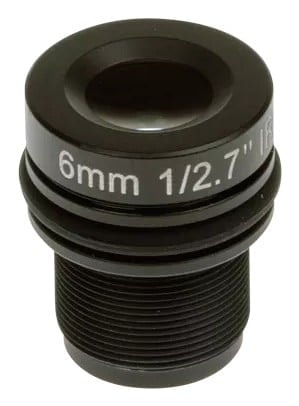 AXIS - Lentes CCTV - 1/2.7" - montagem M12 - 6 mm - f/1.9 (pacote de 4) - para AXIS F1005-E Sensor Unit, FA1105 Sensor Unit
