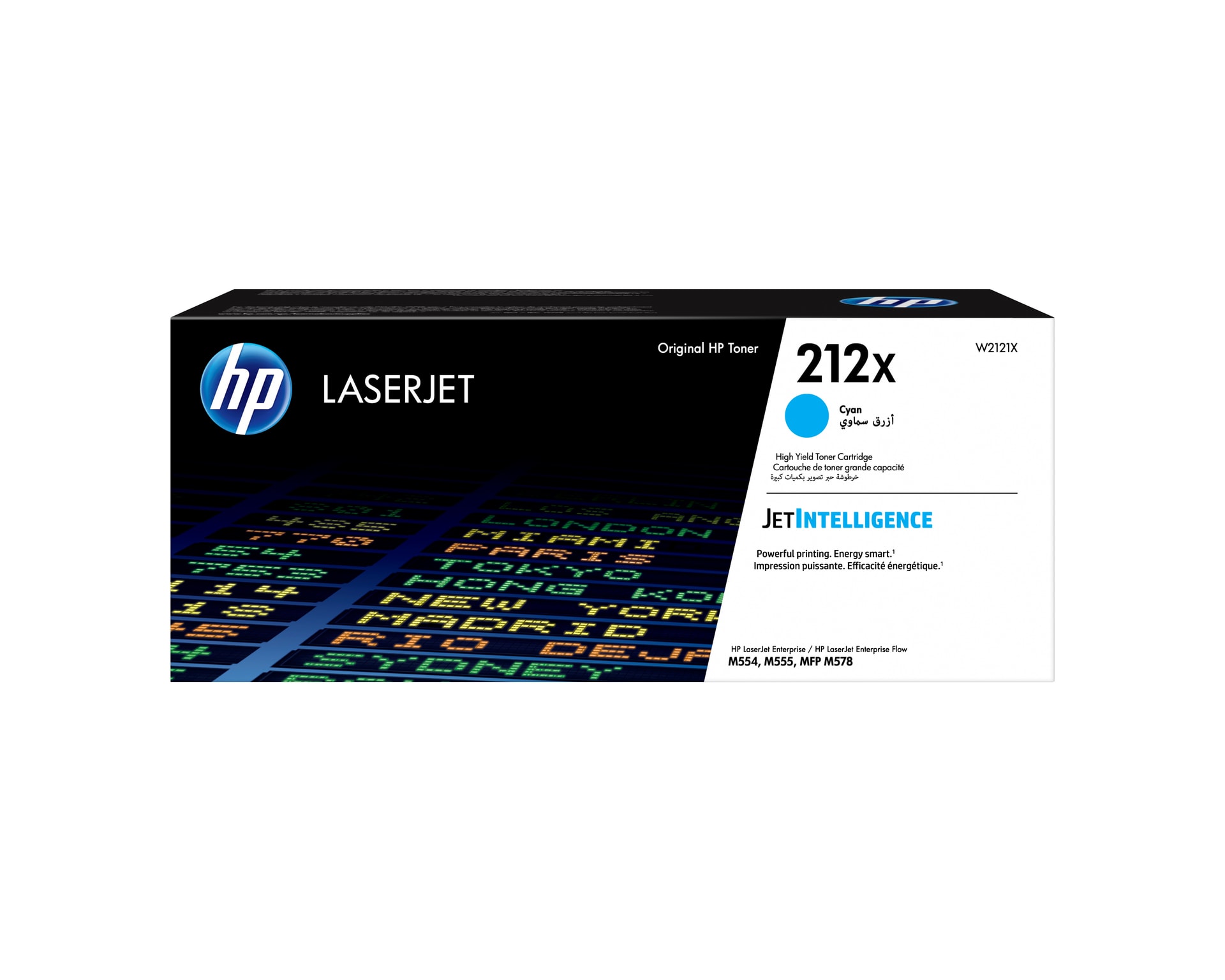 HP Toner LaserJet Original 212X Ciano de elevado rendimento