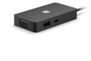Microsoft USB-C Travel Hub - Estação de engate - USB-C - VGA, HDMI - 1GbE - comercial — imagem 1