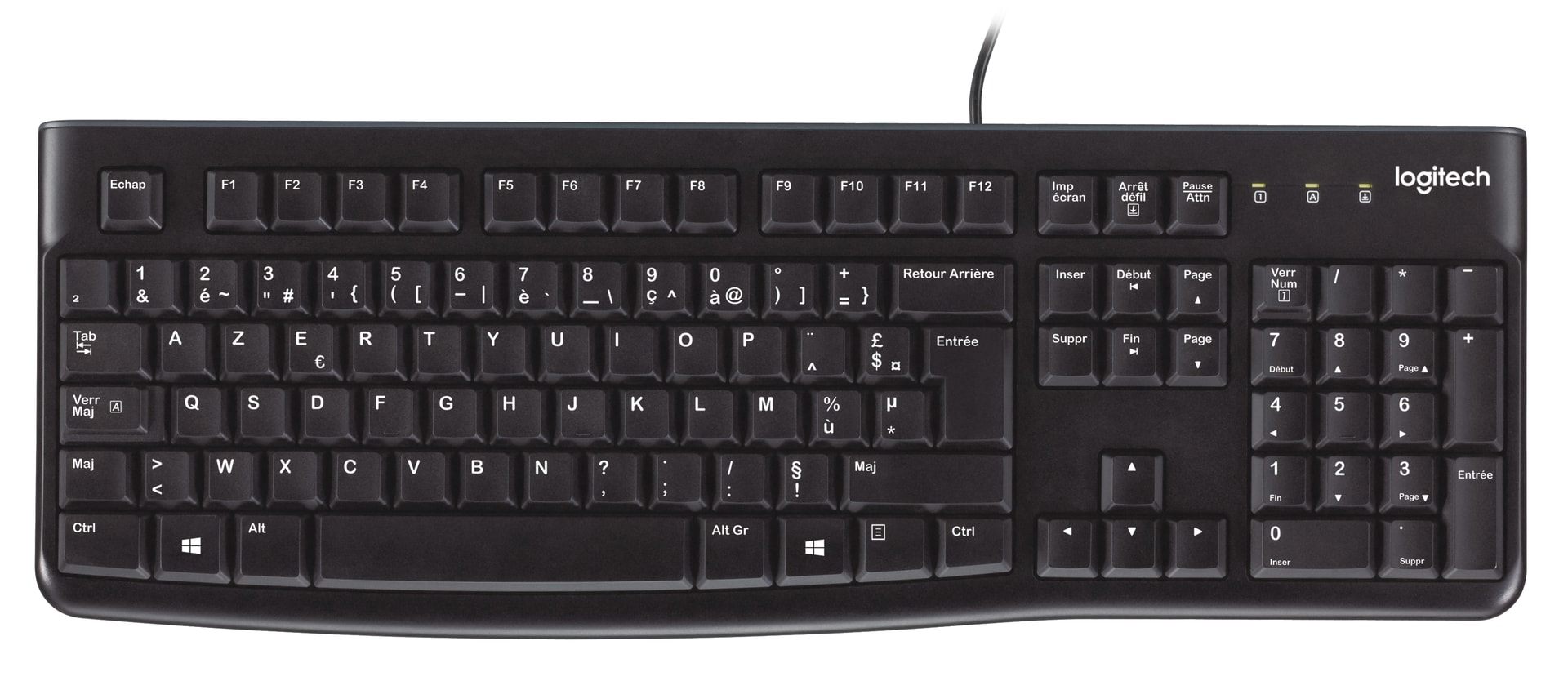 Logitech Keyboard K120 for Business, imagem 1