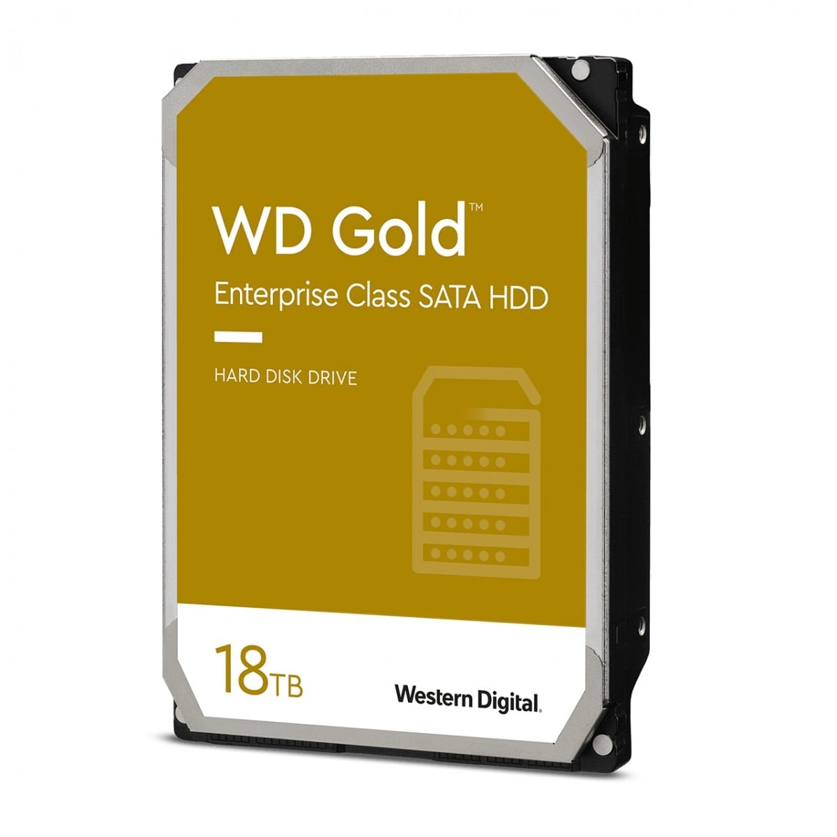 WD Gold WD181KRYZ - Disco rígido - 18 TB - interna - 3.5" - SATA 6Gb/s - 7200 rpm - buffer: 512 MB — imagem 1