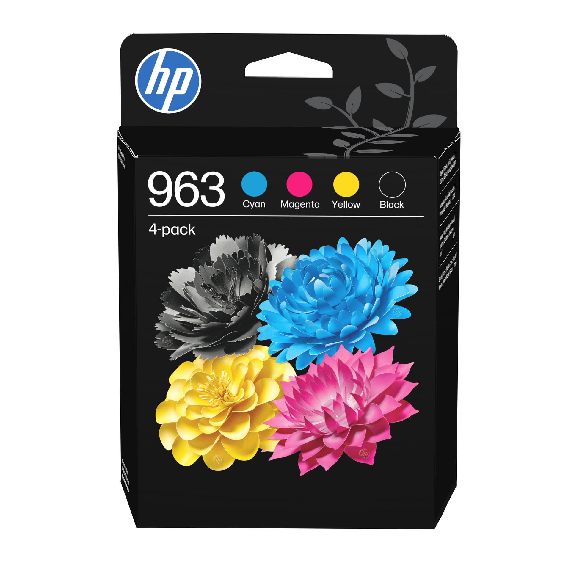 HP Conjunto de 4 Tinteiros Originais 963 Preto/Ciano/Magenta/Amarelo, imagem 1