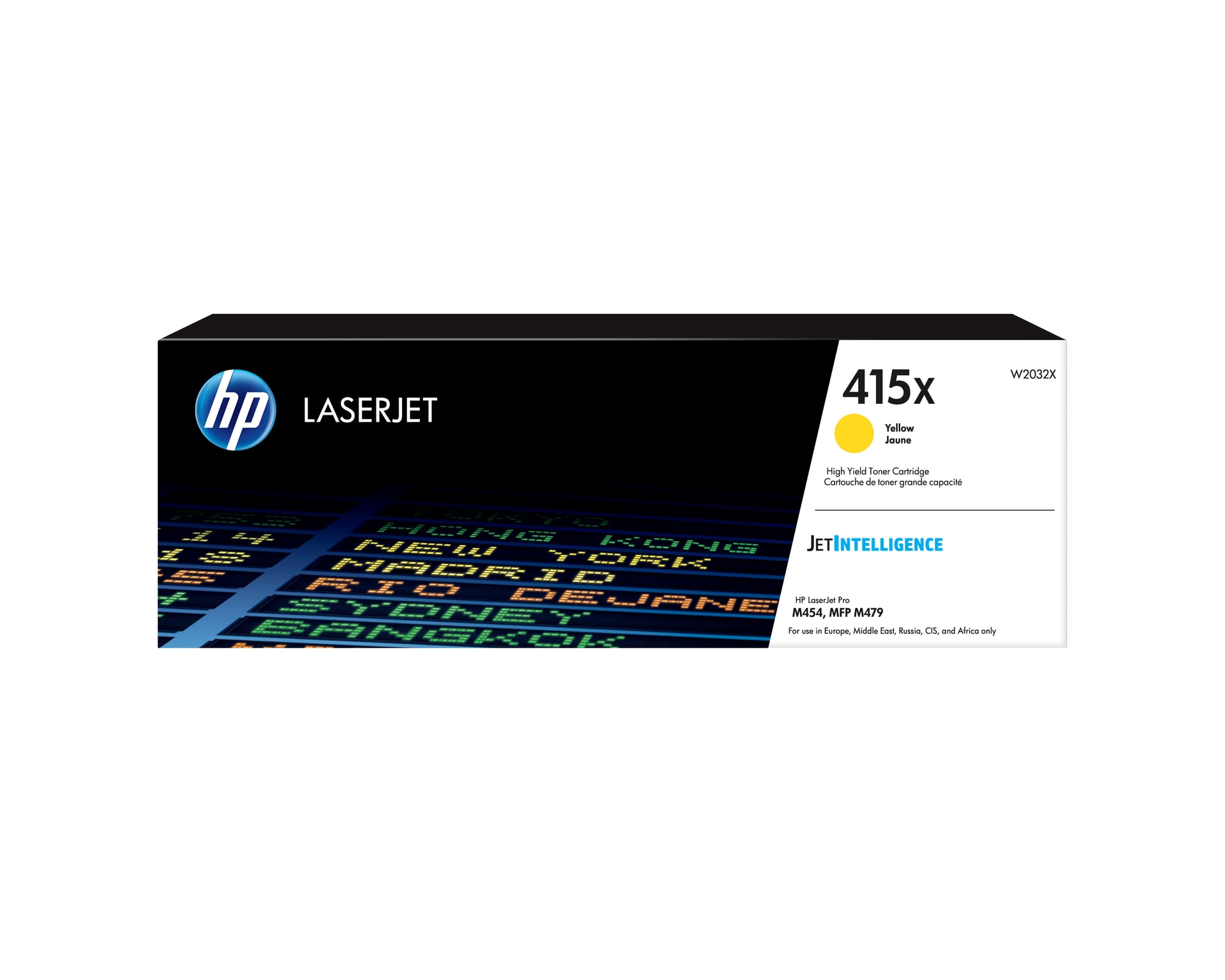 HP Toner LaserJet Original 415X Amarelo de elevado rendimento