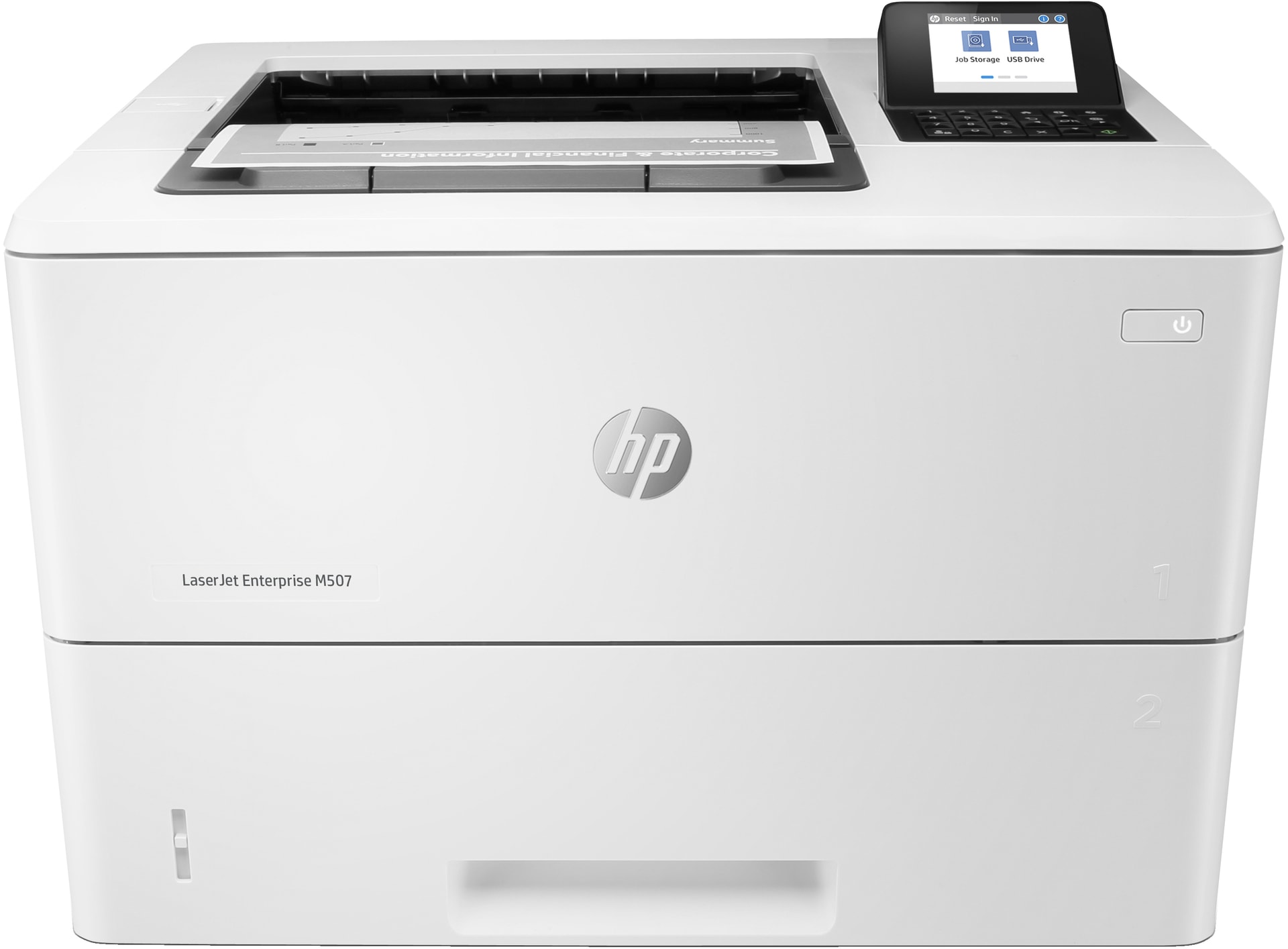 HP LaserJet Enterprise Impressora M507dn, imagem 1