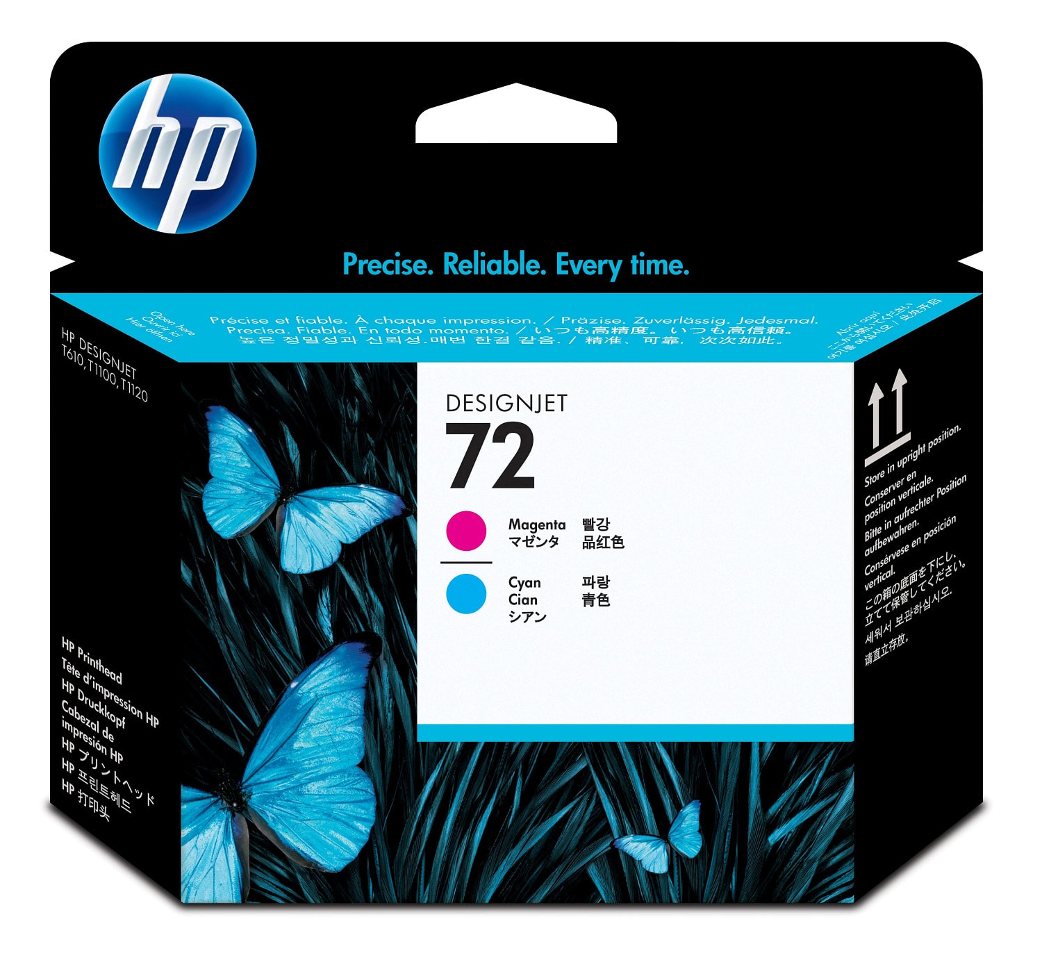 HP Cabeça de impressão 72 Magenta e Ciano, imagem 1