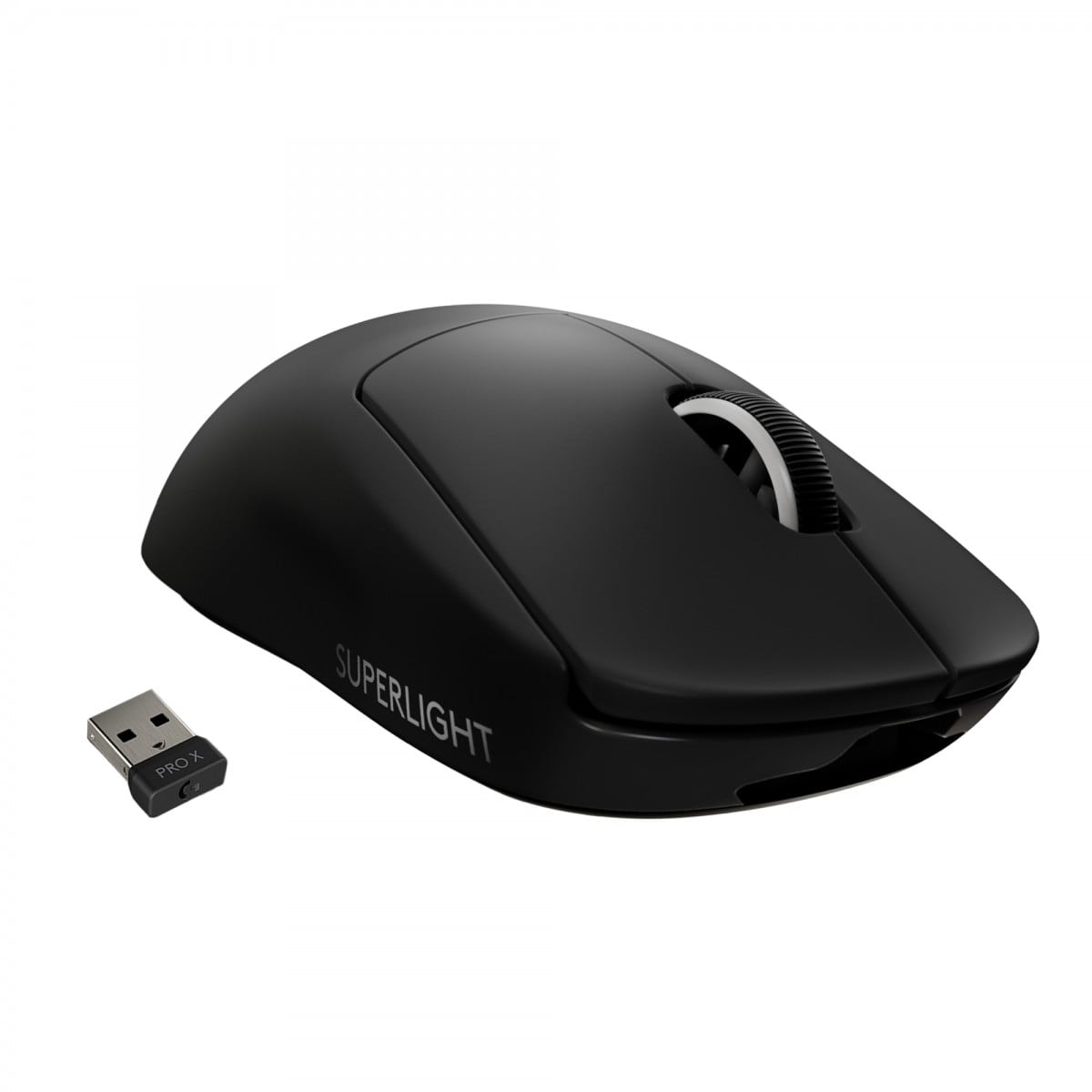 Logitech PRO X SUPERLIGHT Wireless Gaming Mouse - Rato - óptico - 5 botões - sem fios - 2.4 GHz - recetor USB Logitech LIGHTSPEED - preto — imagem 1