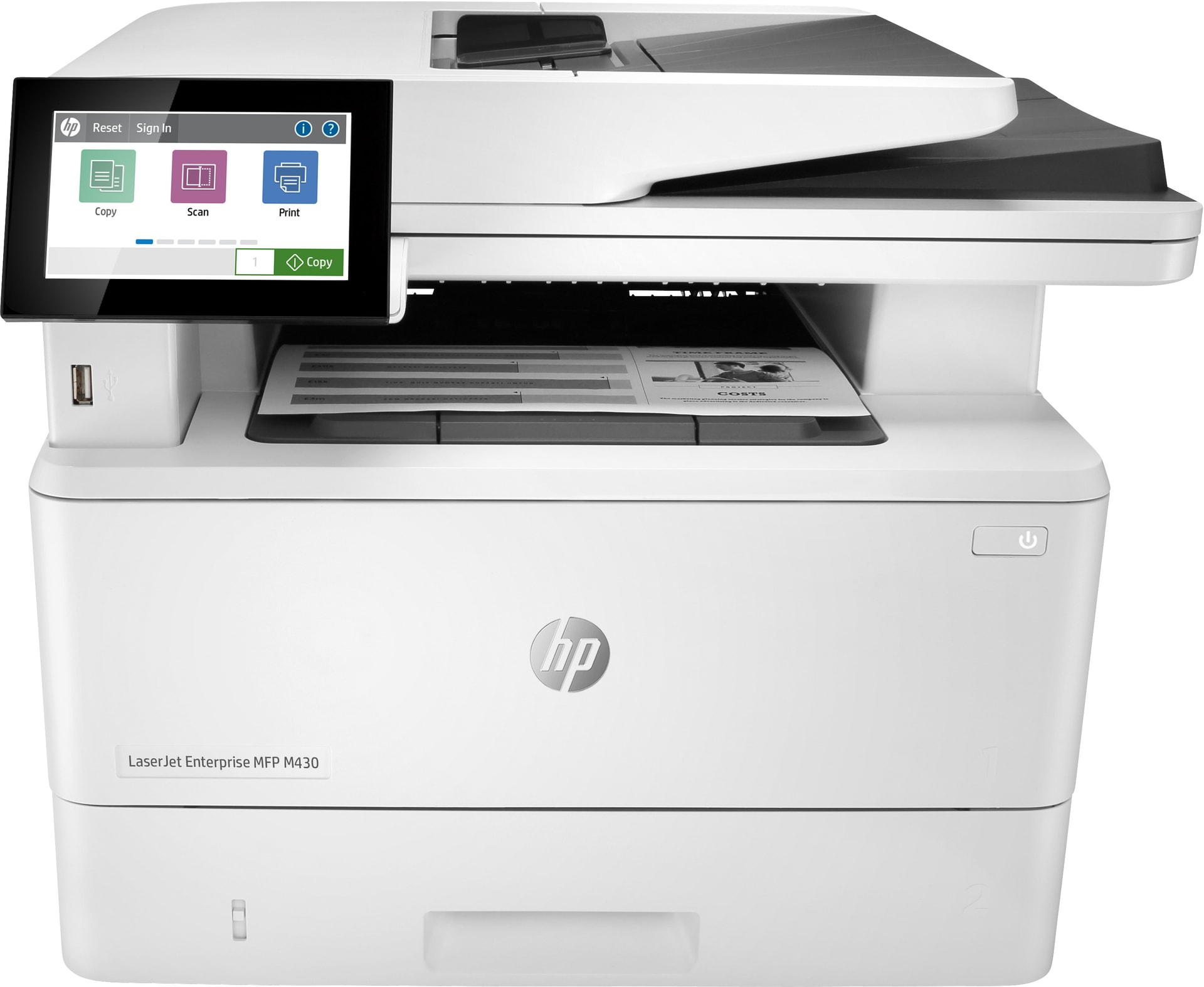 HP LaserJet Enterprise Multifunções M430f — imagem 1