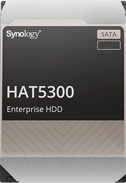 Synology HAT5300 - Disco rígido - 12 TB - interna - 3.5" - SATA 6Gb/s - 7200 rpm - buffer: 256 MB - para Deep Learning NVR DVA3221, Disk Station DS1621, DS1821, RackStation RS1221, RS3621, RS4021
