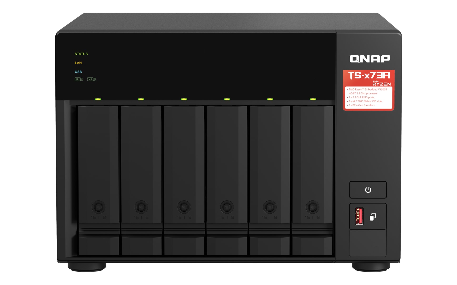 QNAP TS-673A — imagem 1