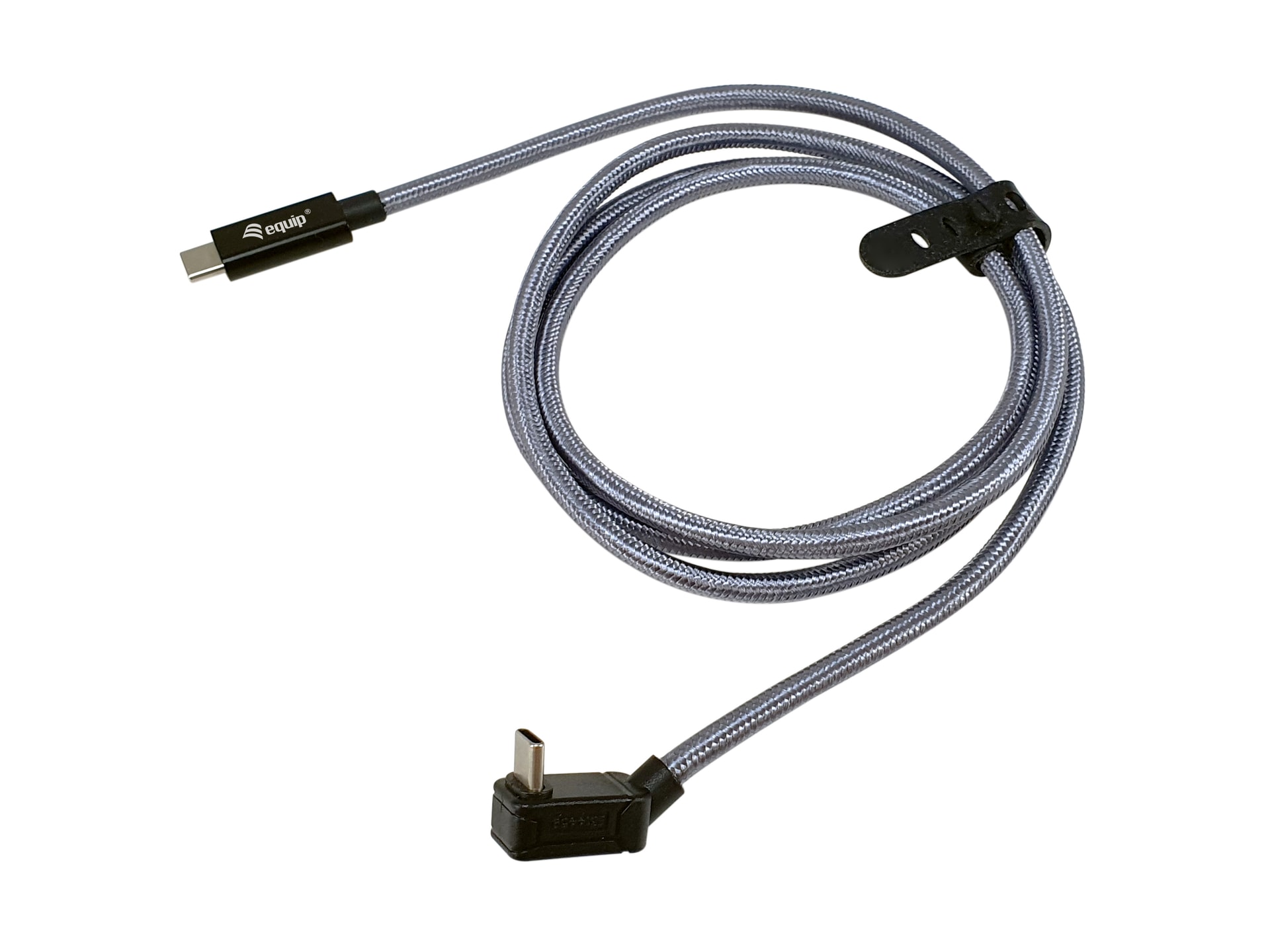 Equip 128423 Cabo de ficha USB 3.2 Gen 2x2 C para C U, 3,0 m, preto, M/M, PD240W, 4K/60Hz, 20Gbps — imagem 1