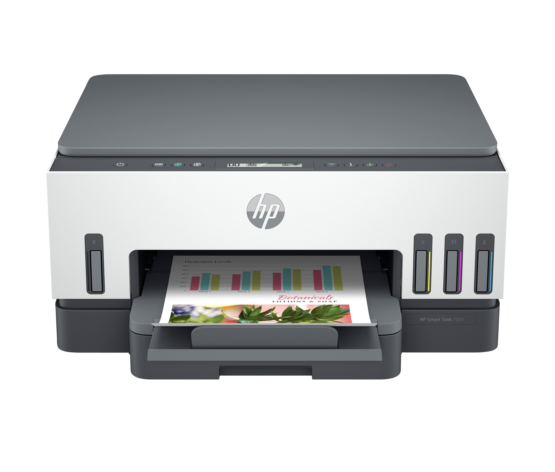 HP Smart Tank 7005 Sem fios All-in-One Cor Impressora, Impressão frente e verso; Copiadora, scanner — imagem 1