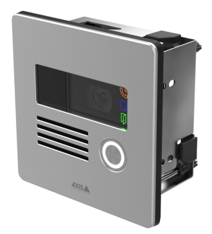 AXIS TI8202 - Montagem na parede para sistema de intercomunicador de vídeo - preto, prata - para Axis I8016-LVE, imagem 1