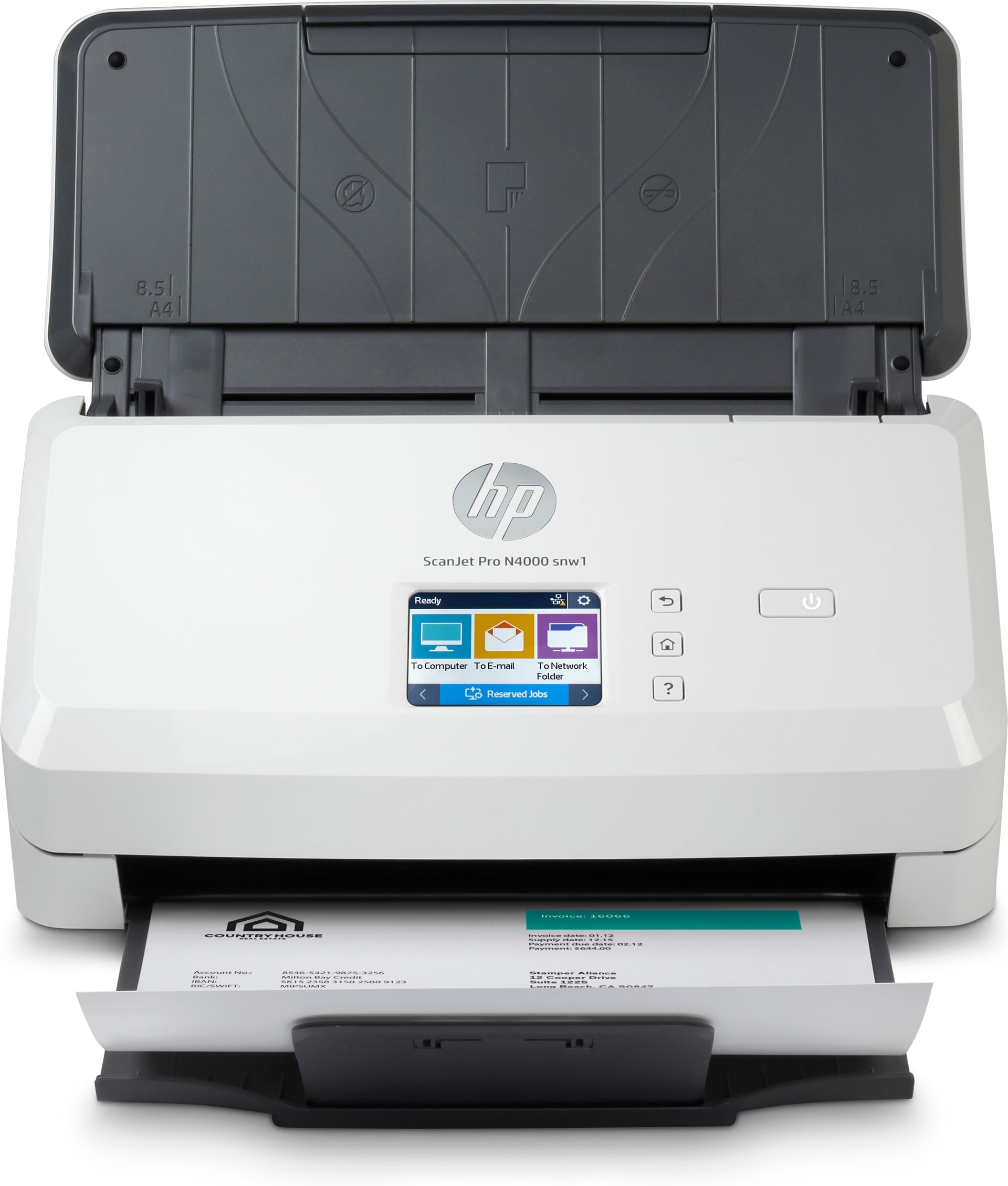 HP Scanjet Pro N4000 snw1 Sheet-feed Scanner, imagem 1