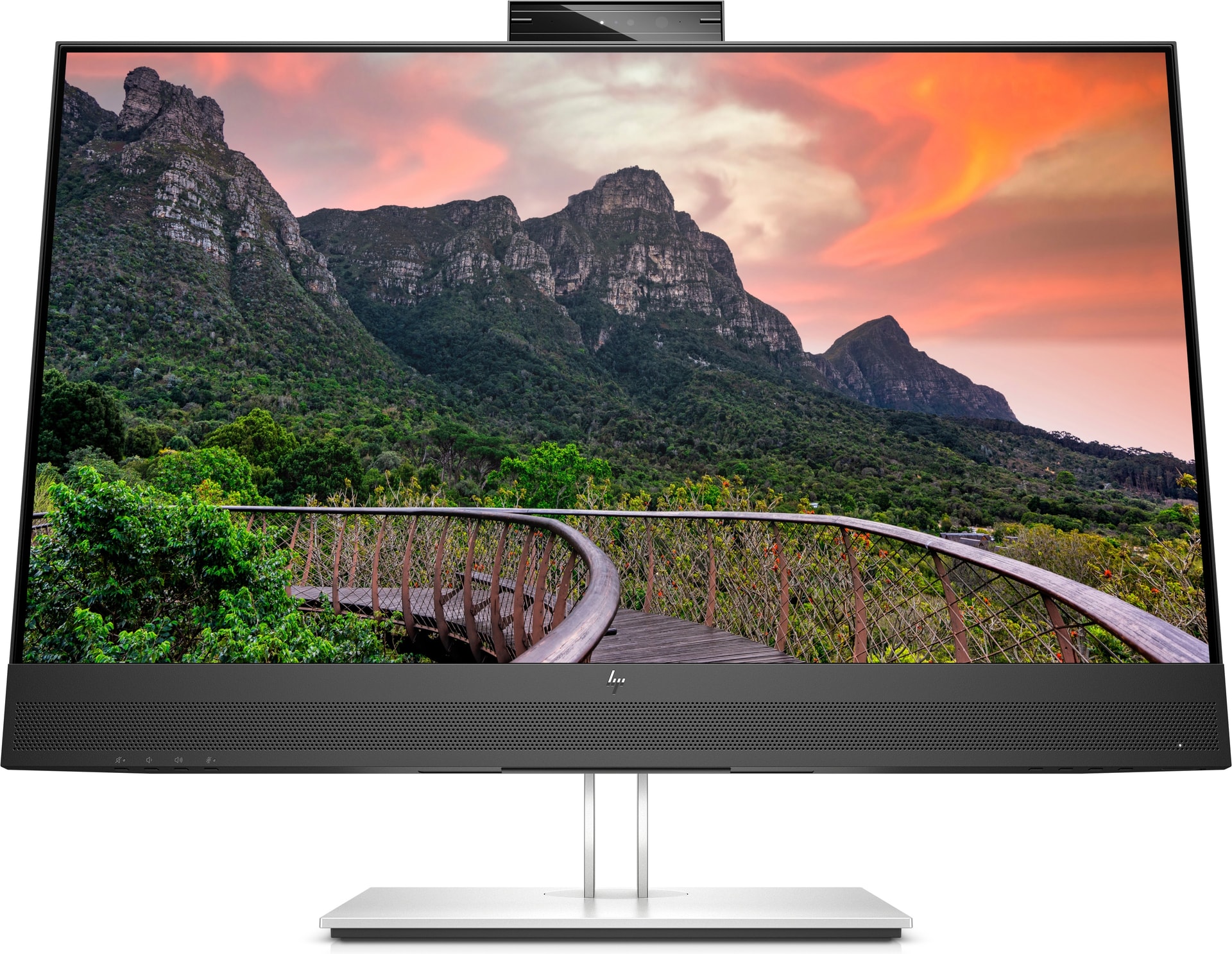HP E-Series Monitor QHD para Videoconferência E27m G4 com USB-C — imagem 1
