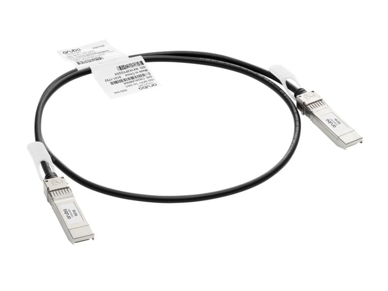 HPE Networking Instant On - Cabo de ligação directa 10GBase - SFP+ para SFP+ - 1 m - para P/N: JL684B#ACC, JL686B#ACC