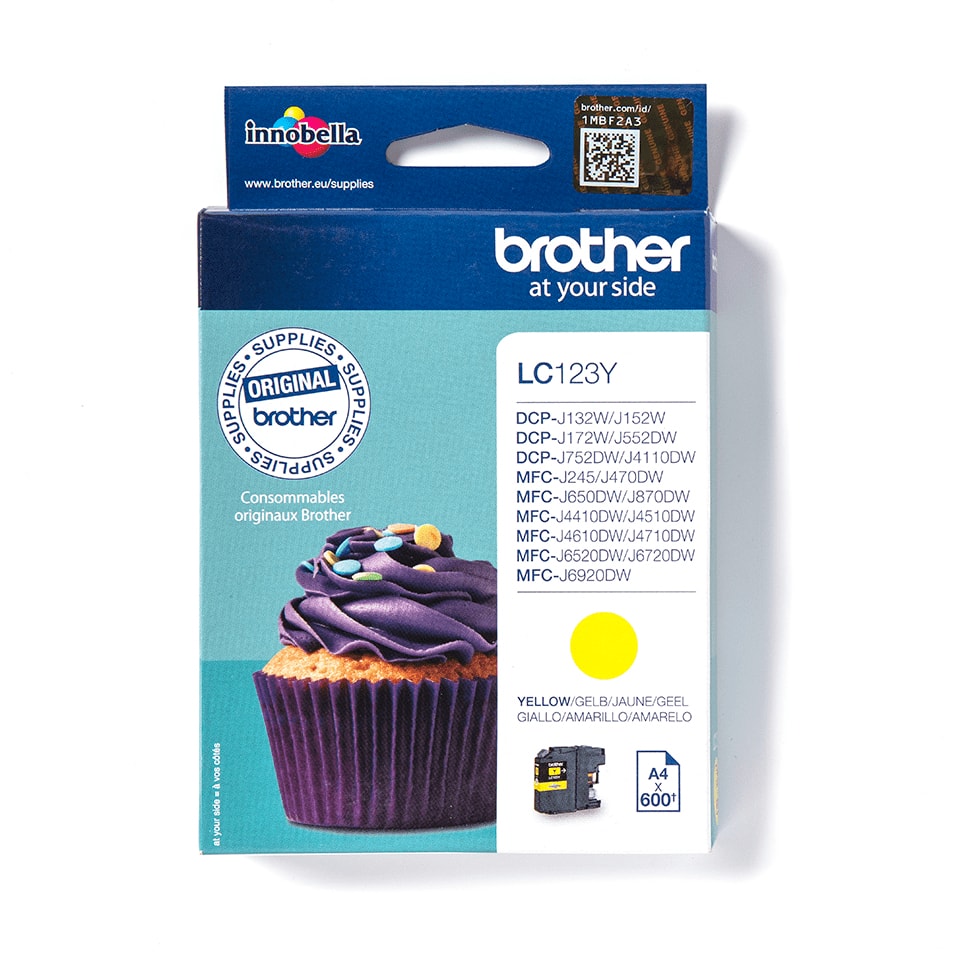 Brother LC123Y — imagem 1