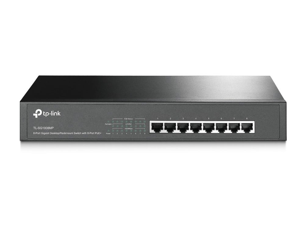 TP-LINK 8PORT GIGABIT POE TL-SG1008MP — imagem 1