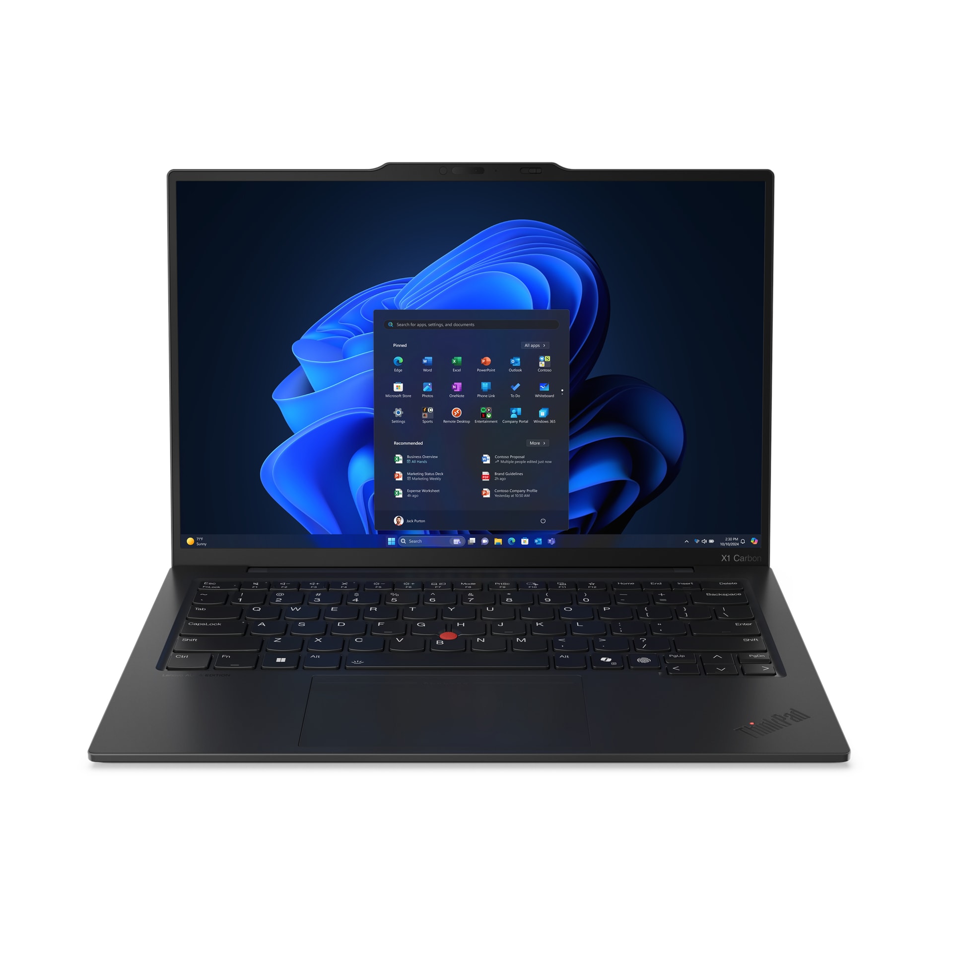 Lenovo ThinkPad X1 Carbon Gen 13 Aura Edition Copilot+ PC — imagem 1