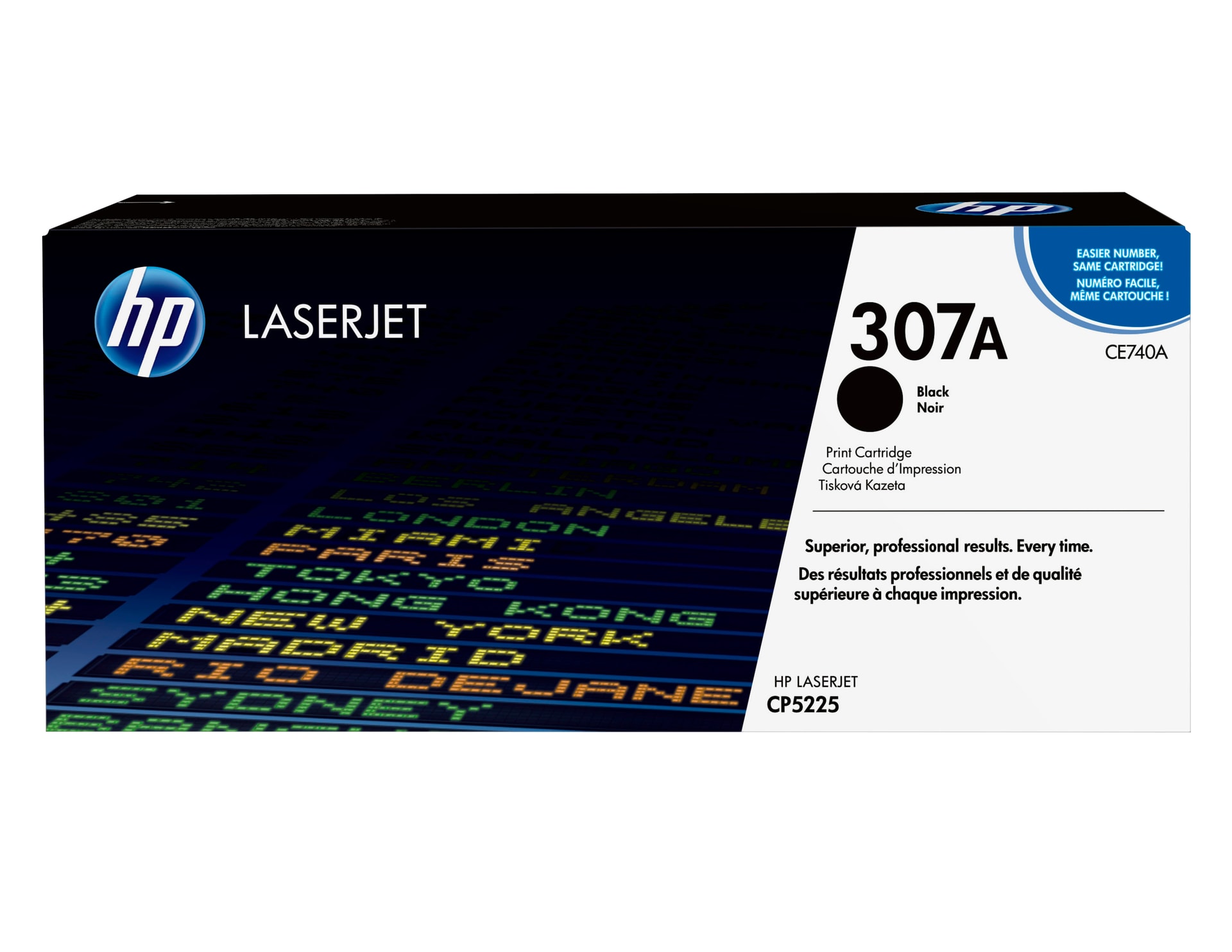 HP Toner LaserJet Original 307A Preto