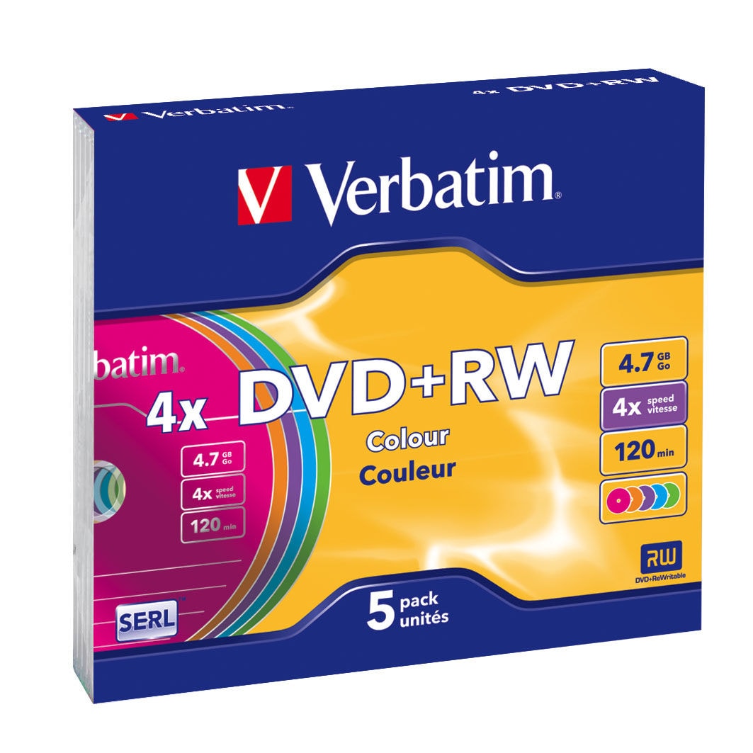 Verbatim DVD+RW Colours — imagem 1