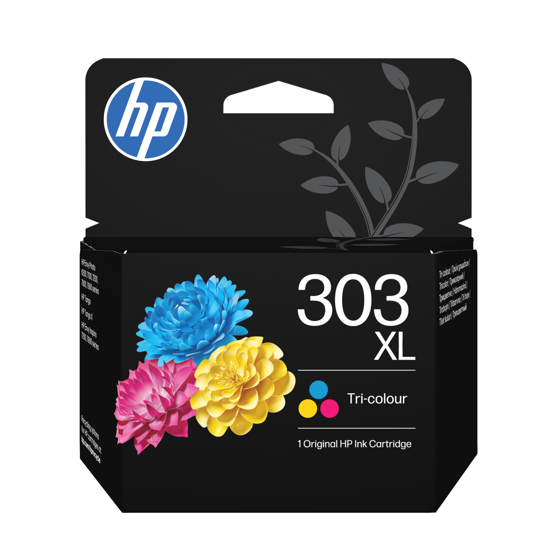 HP Tinteiro Original 303XL de elevado rendimento (Tricolor) — imagem 1