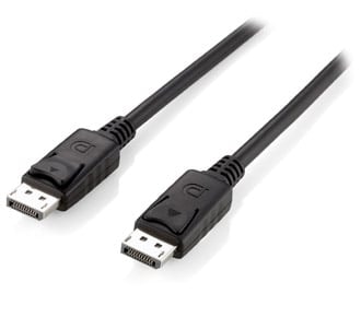 EQUIP CABO DISPLAYPORT M/M 3MT PRETO — imagem 1