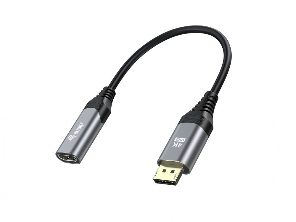 EQUIP ADAPTADOR DISPLAYPORT 1.2 PARA HDMI 4K/60Hz — imagem 1