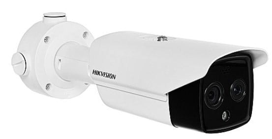 Hikvision DS-2TD2628-10/QA Câmera Bullet de Rede de Bi-espectro Térmico e Óptico