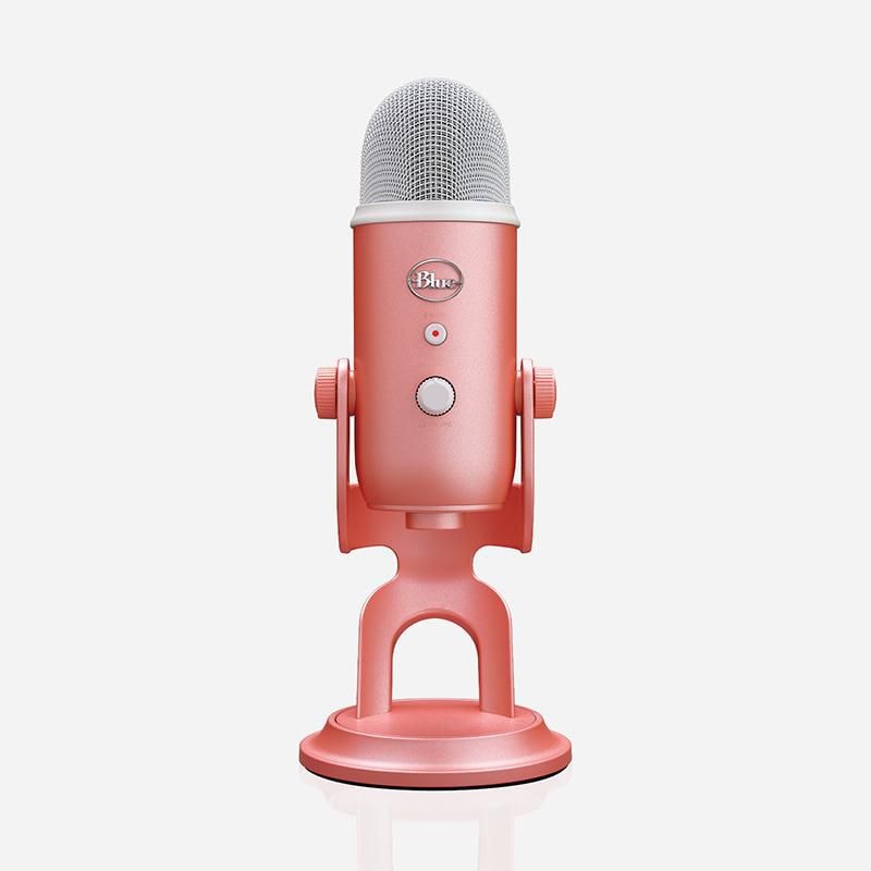 Blue Microphones Yeti - Microfone - USB - aurora rosa