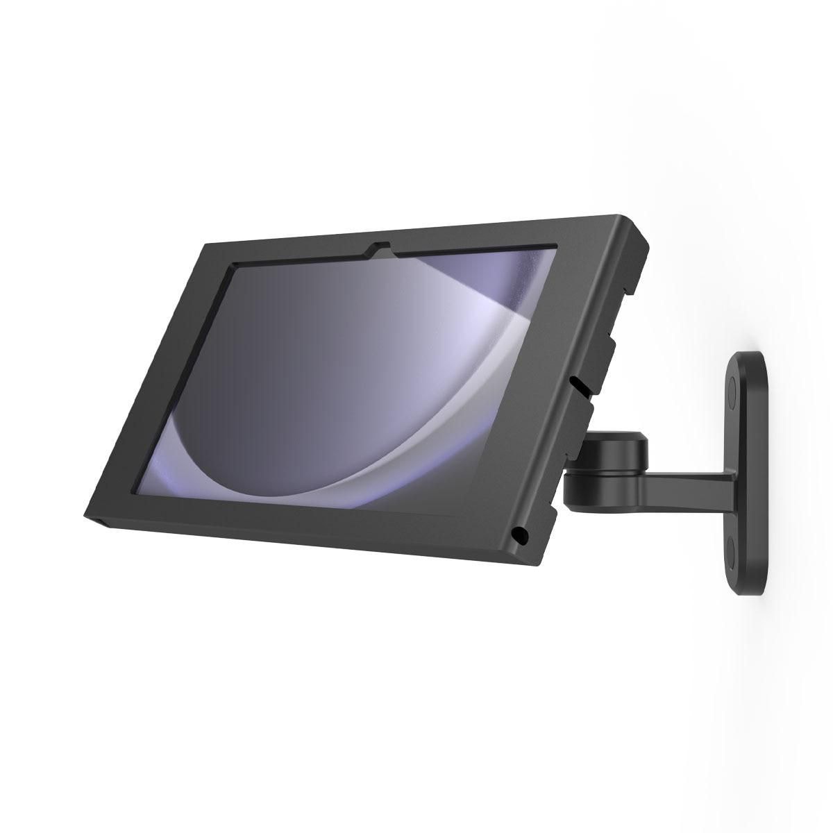 Compulocks Galaxy Tab A9+ Apex Enclosure Swing Wall Mount - Kit de montagem (caixa, braço articulado) - braço basculante - para tablet - bloqueável - moldura metálica - preto - montável em parede - para Samsung Galaxy Tab A9+