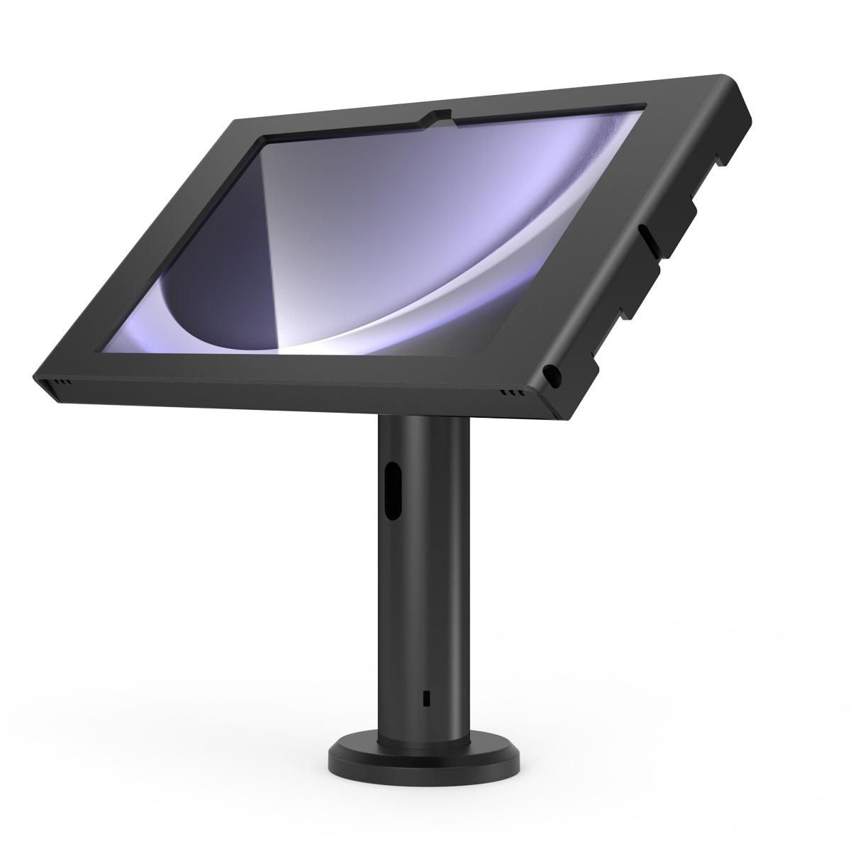 Compulocks Galaxy Tab A9 Apex Enclosure Tilting Stand 8" Black - Kit de montagem (plataforma, caixa) - para tablet - bloqueável - moldura metálica - preto - para Samsung Galaxy Tab A9