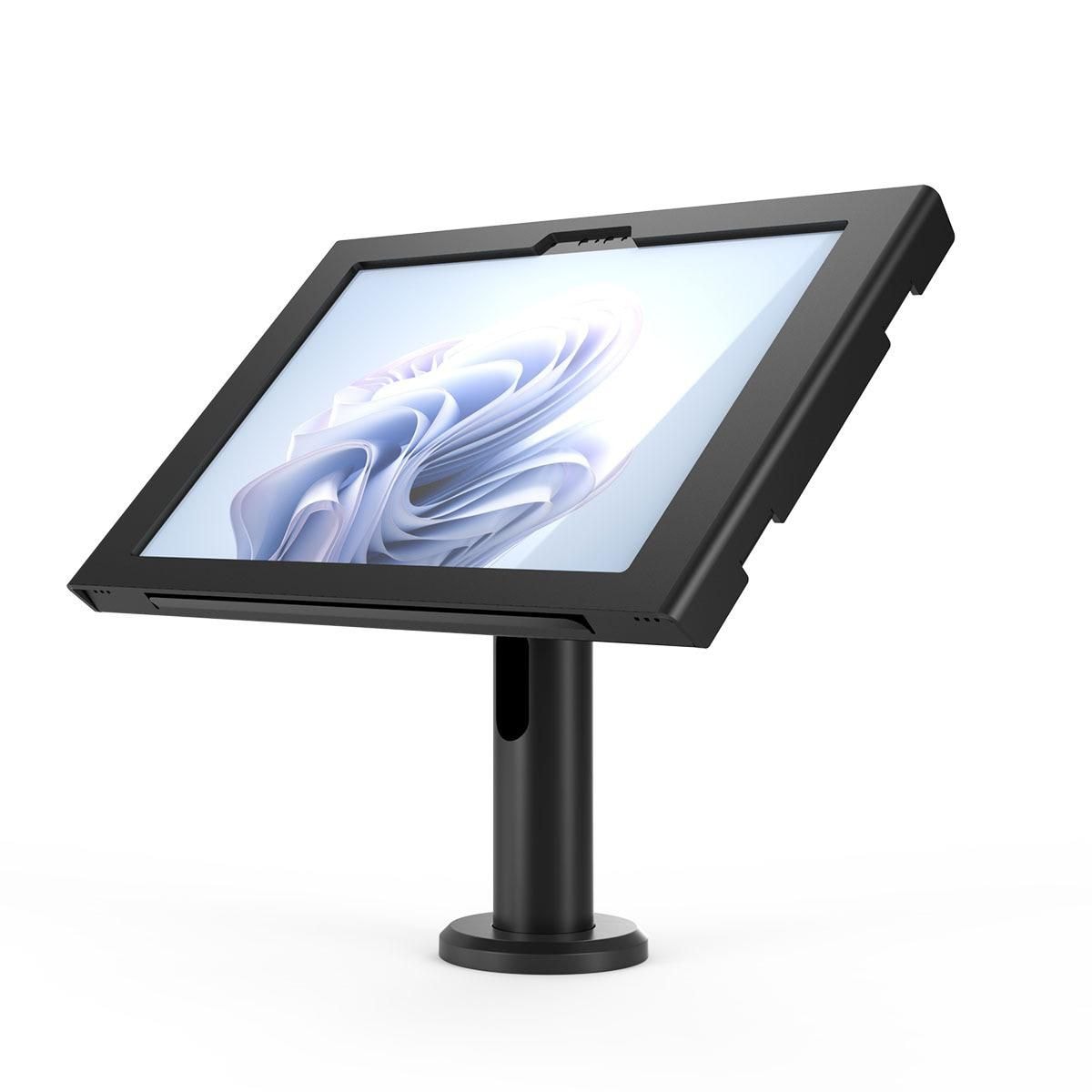 Compulocks Surface Pro 8-11 Apex Enclosure Rise Stand 8" - Plataforma - câmara frontal/traseira e sensores expostos - para tablet - moldura metálica - preto - para Microsoft Surface Pro 10, Pro 8, Pro 9