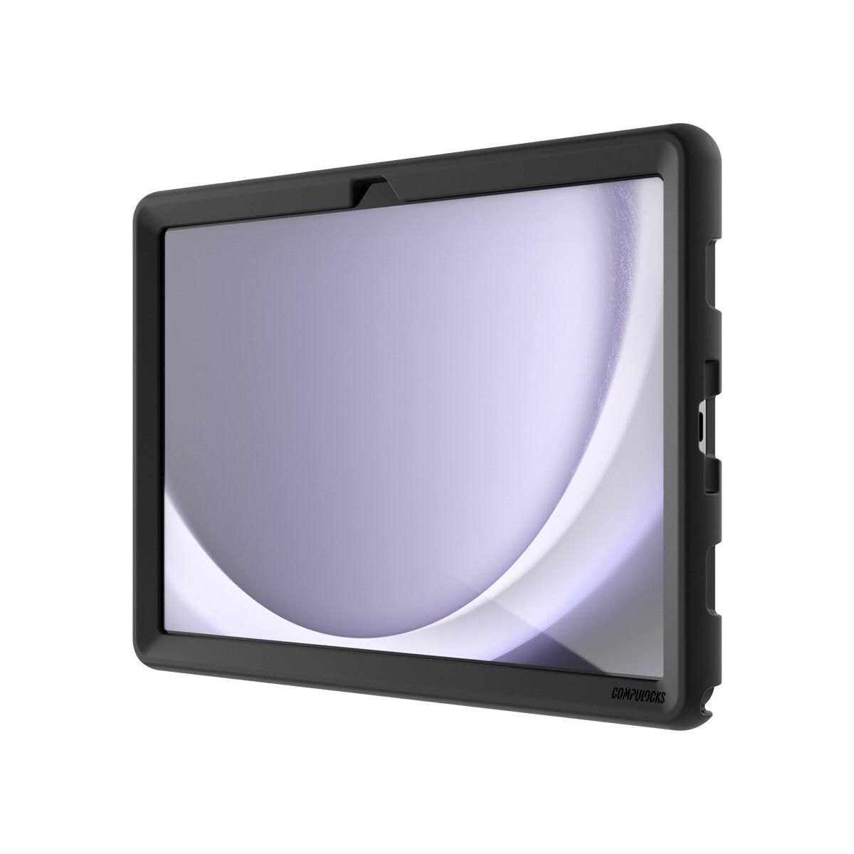 Compulocks Rugged Edge Case for Galaxy Tab A9+ 11" - Amortecedor para tablet - silicone - preto - para Samsung Galaxy Tab A9+
