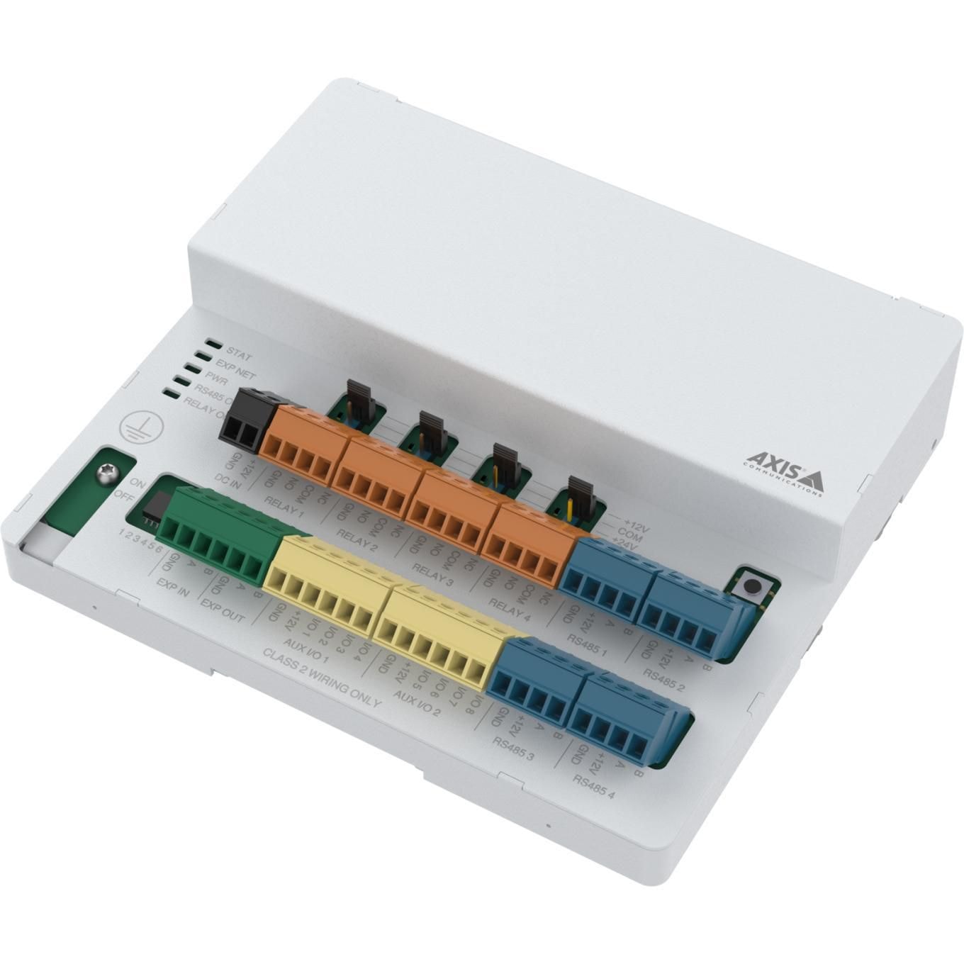 AXIS A9910 - Módulo de expansão - Modbus - branco, NCS S 1002-B - Compatível com TAA