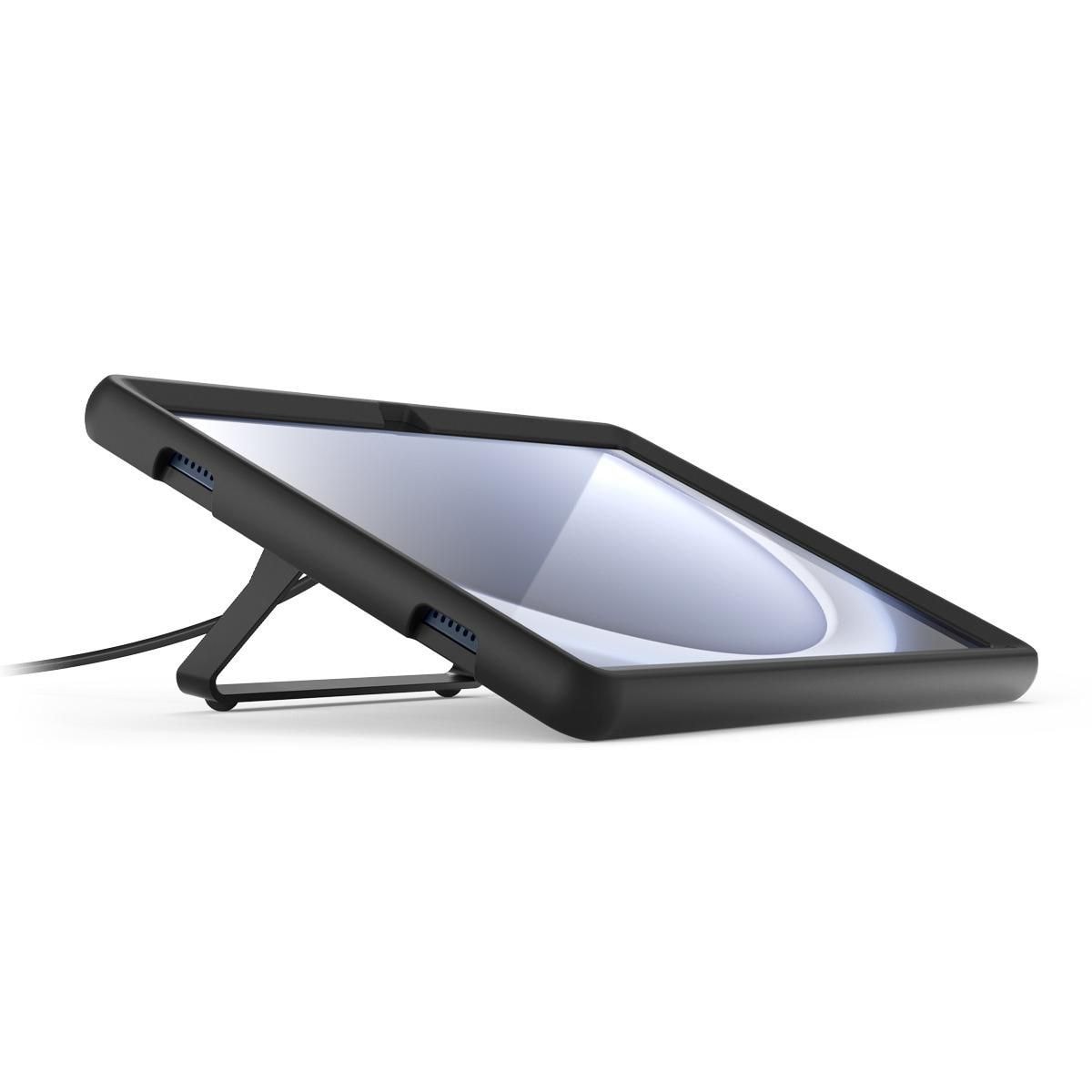Compulocks Galaxy Tab A9+ 11" Secured Kickstand - Amortecedor para tablet - suporte de pé - borracha - preto - para Samsung Galaxy Tab A9+