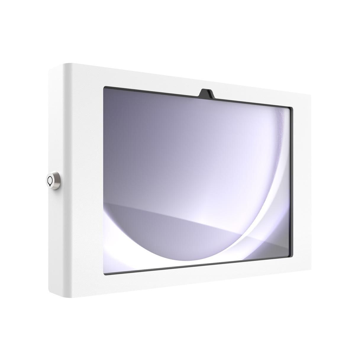 Compulocks Galaxy Tab A9+ Apex Enclosure Wall Mount - Cobertura - para tablet - bloqueável - moldura metálica - branco - tamanho de tela: 11" - montável em parede - para Samsung Galaxy Tab A11+, Tab A9+