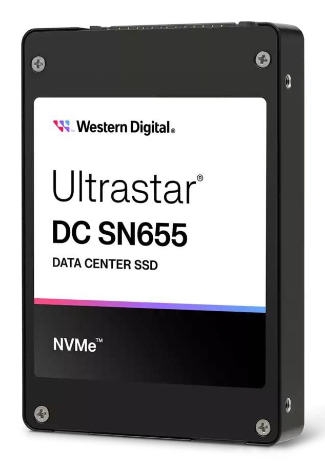 WD Ultrastar DC SN655 WUS5EA138ESP7E3 - SSD - 3.84 TB - interna - 2.5" - U.3 PCIe 4.0 (NVMe)