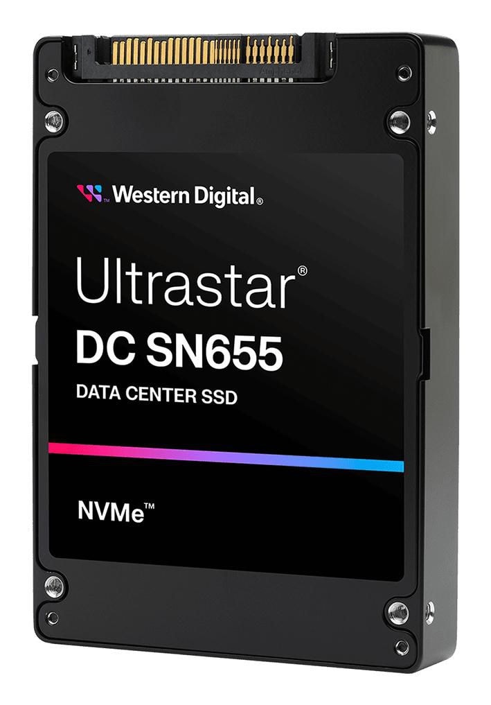 WD Ultrastar DC SN655 WUS5EA138ESP7E1 - SSD - 3.84 TB - interna - 2.5" - U.3 PCIe 4.0 (NVMe)