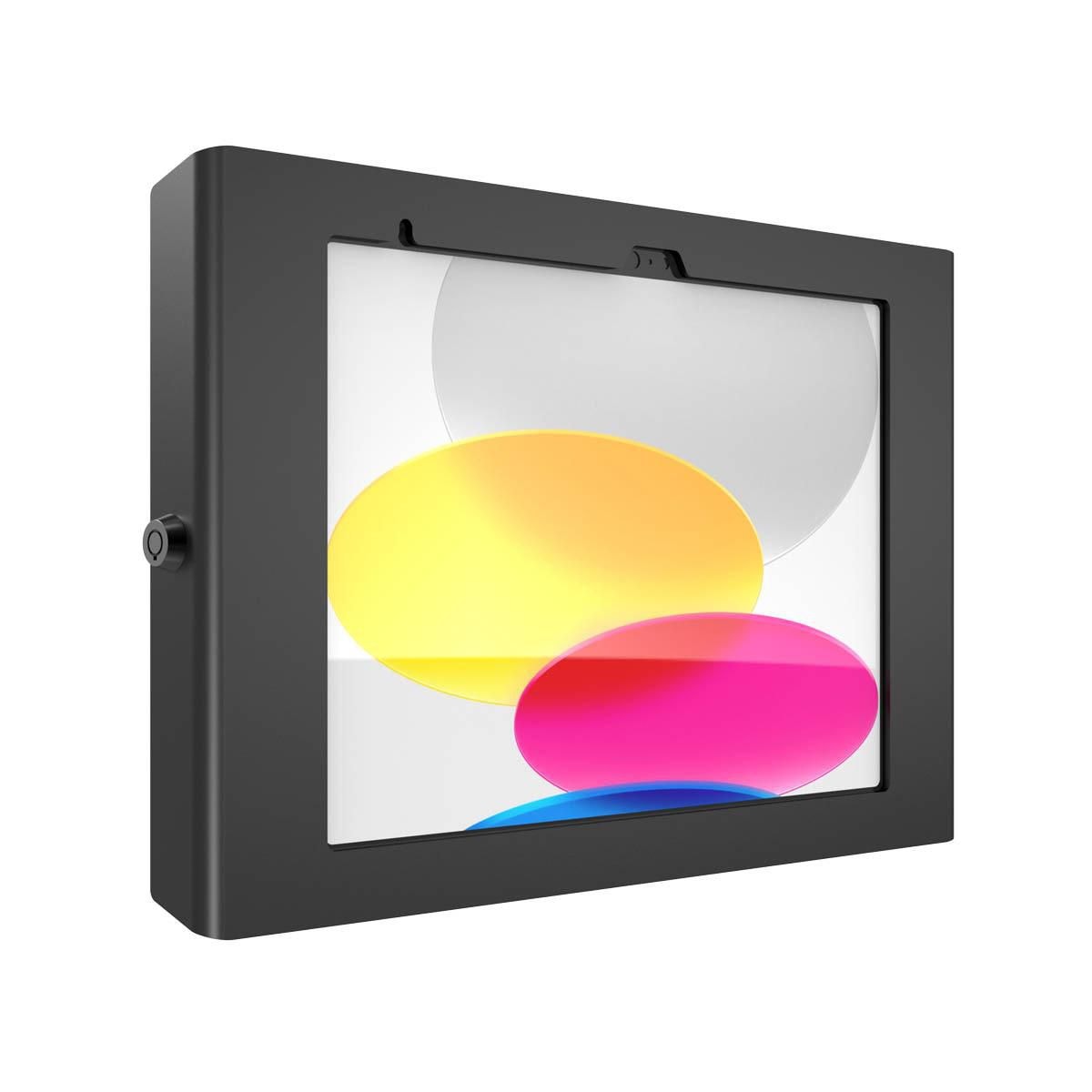 Compulocks Apex - Cobertura - para tablet - bloqueável - moldura metálica - preto - montável em parede - para Apple 10.9-inch iPad (10ª geração), iPad (A16)