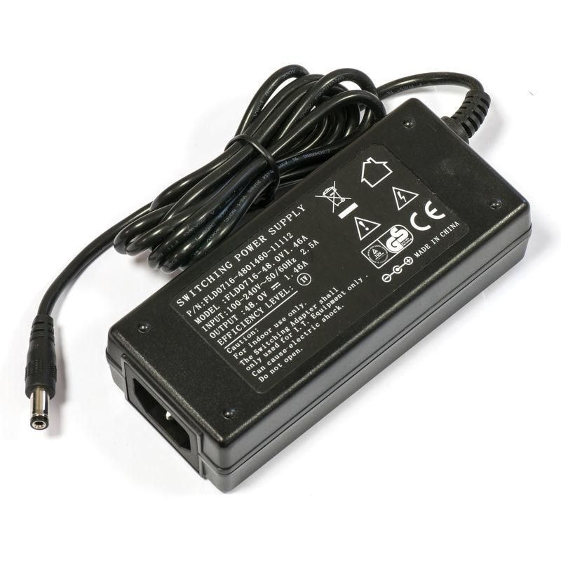 MikroTik Full power 48V 1.6A Power supply + power plug
