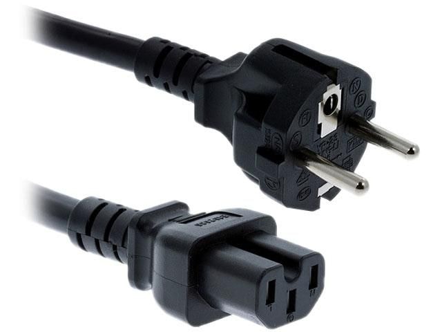 Cisco - Cabo de alimentação - IEC 60320 C15 para power CEE 7/7 (M) - AC 250 V - 2.44 m - Europa - para Catalyst 3850-24, 3850-48, 9200, 9300