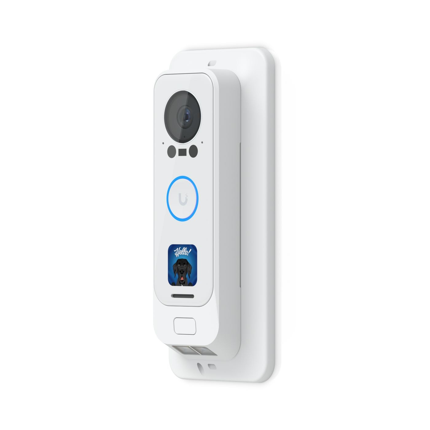 Ubiquiti G4 Doorbell Pro PoE Gang Box Mount White. Secure