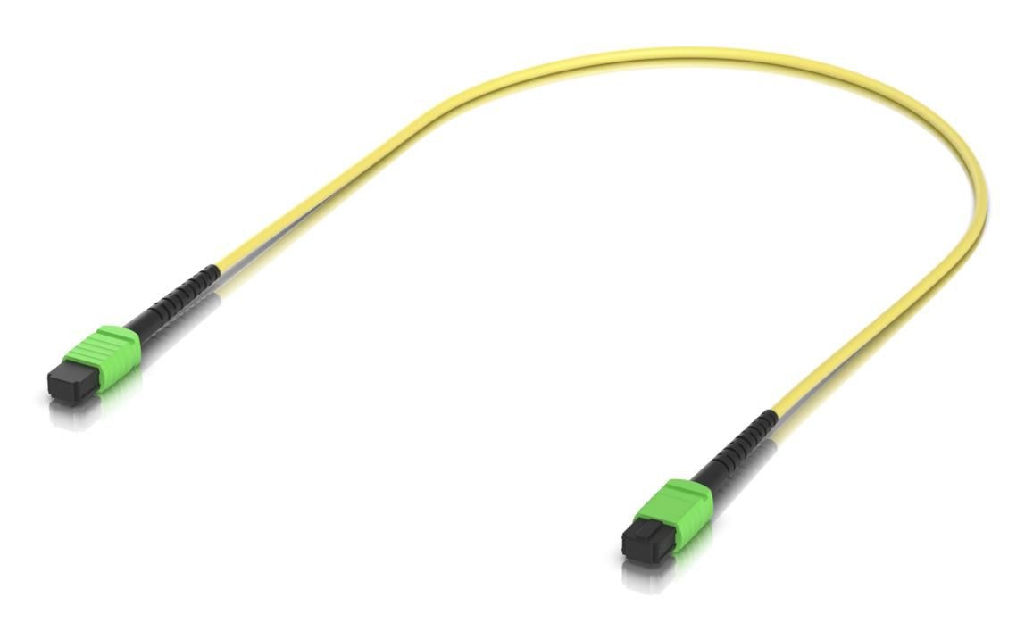 Ubiquiti Indoor OS2 single-mode fiber patch cable with MPO-12 Type