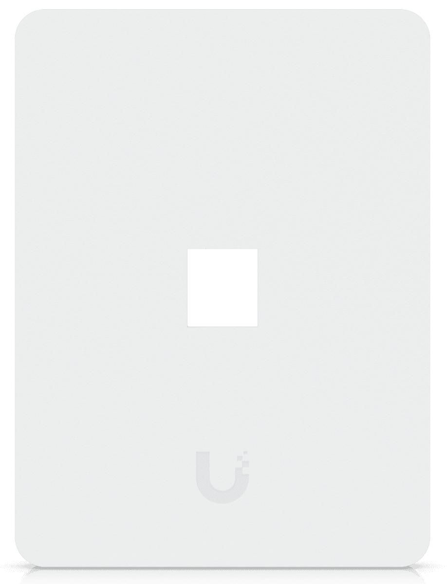 Ubiquiti Universal keystone wall plate with paintable cover for a