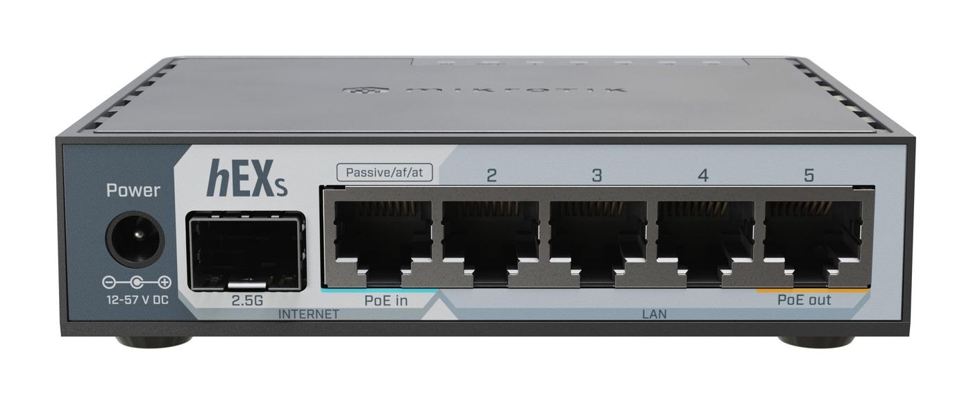 MikroTik hEX S 2025 version - Router - 1 Gbps