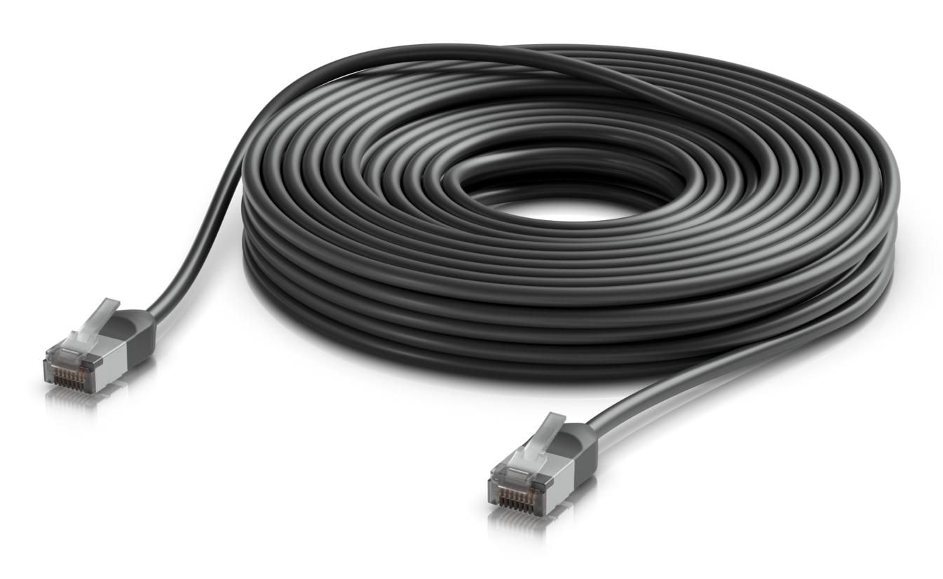 Ubiquiti Ultra-thin, rugged, shielded outdoor patch cable for 10