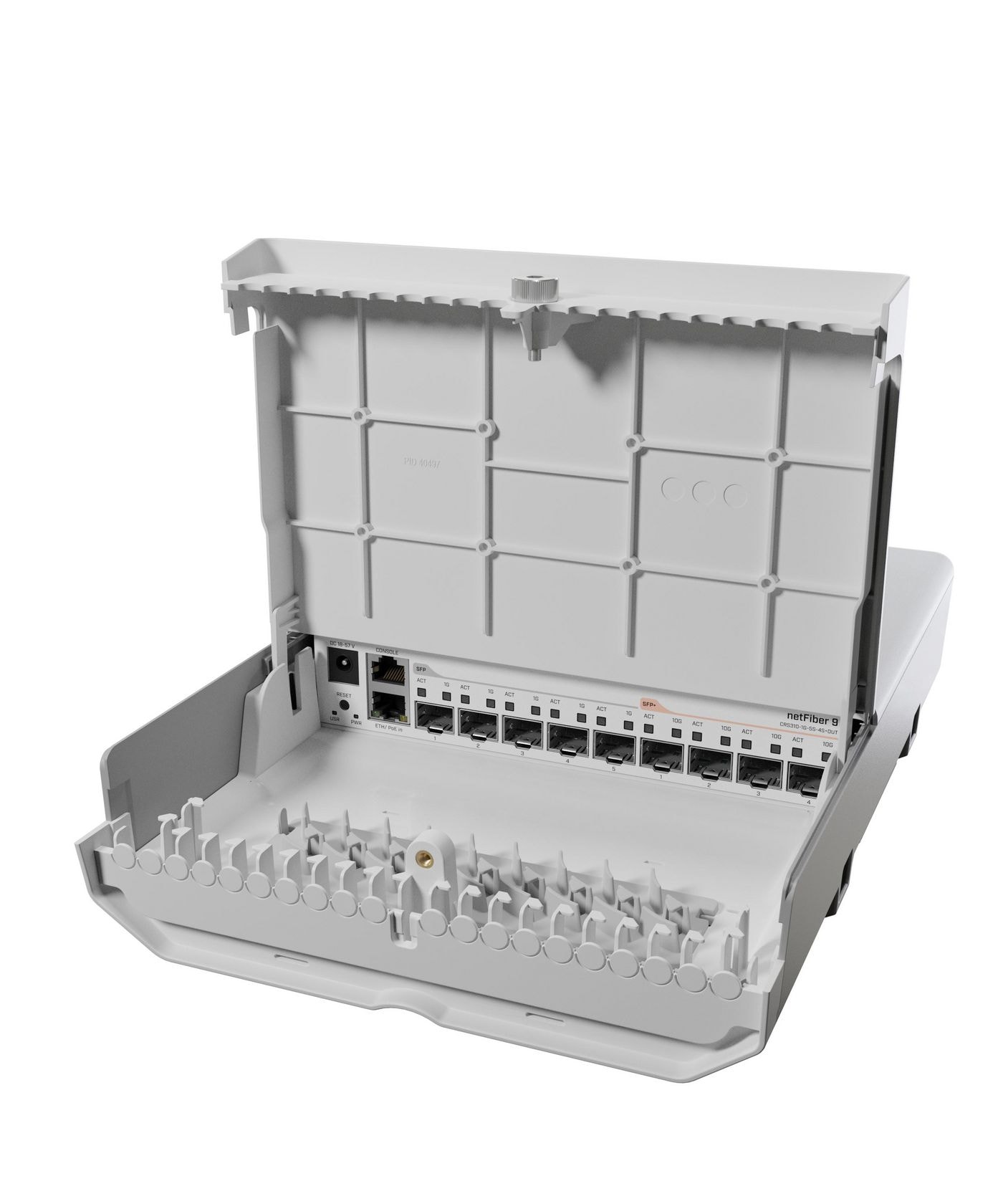 MikroTik netFiber 9 Gigabit Ethernet (10/100/1000) Power over