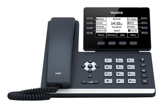 Yealink Ip Phone Grey 8 Lines Lcd