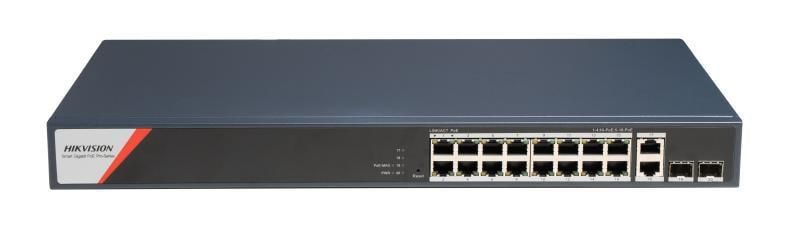 Hikvision 16 Port Gigabit Smart POE Switch